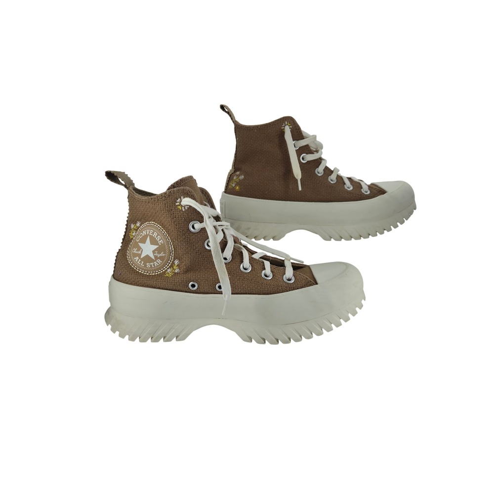 Converse Chuck Taylor All Star Lugged Platform 2.0 Shoes Autumn Embroider Boho 8